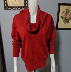 Red Cowl neck sweater